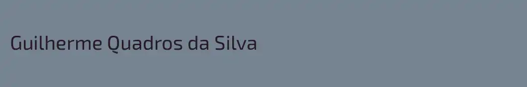 Guilherme Quadros da Silva